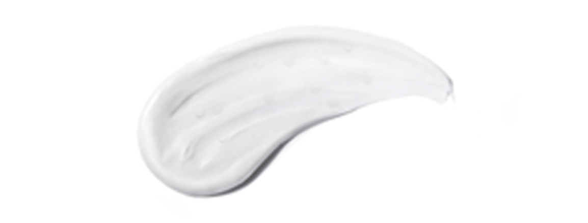 Konsystencja kremu probiotycznego Yun w formie próbki.